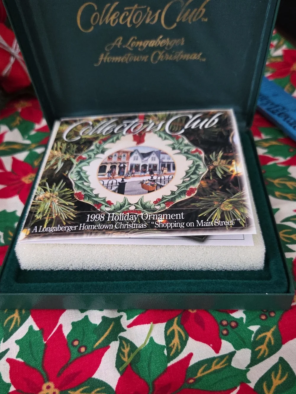 *1998* Longaberger Ceramic Collector's Club Ornament